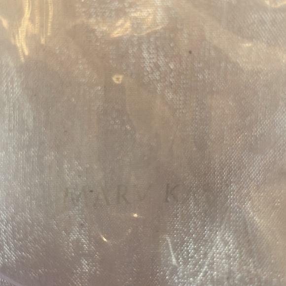 Mary Kay cosmetics purple gift bag transparent makeup merchandise product handle - Picture 4 of 8